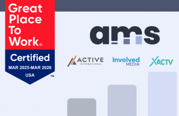 Great Place To Work Logo and AMS lockup logo
