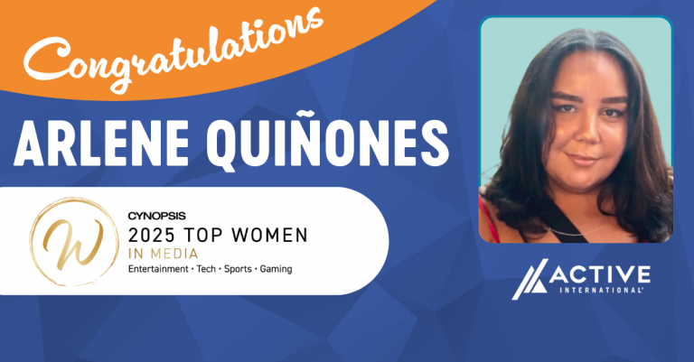 Cynopsis Top Women In Media Award with honoree Arlene Quiñones